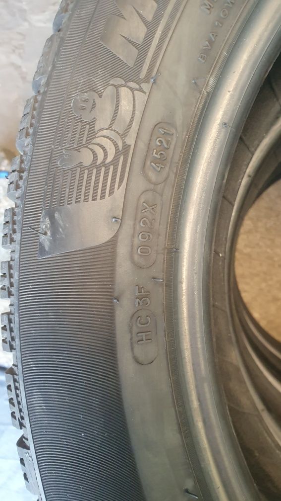 Комплект коліс Michelin Alpin 6 215/55/17 ЗИМА 2021 р. Протектор 8 мм.