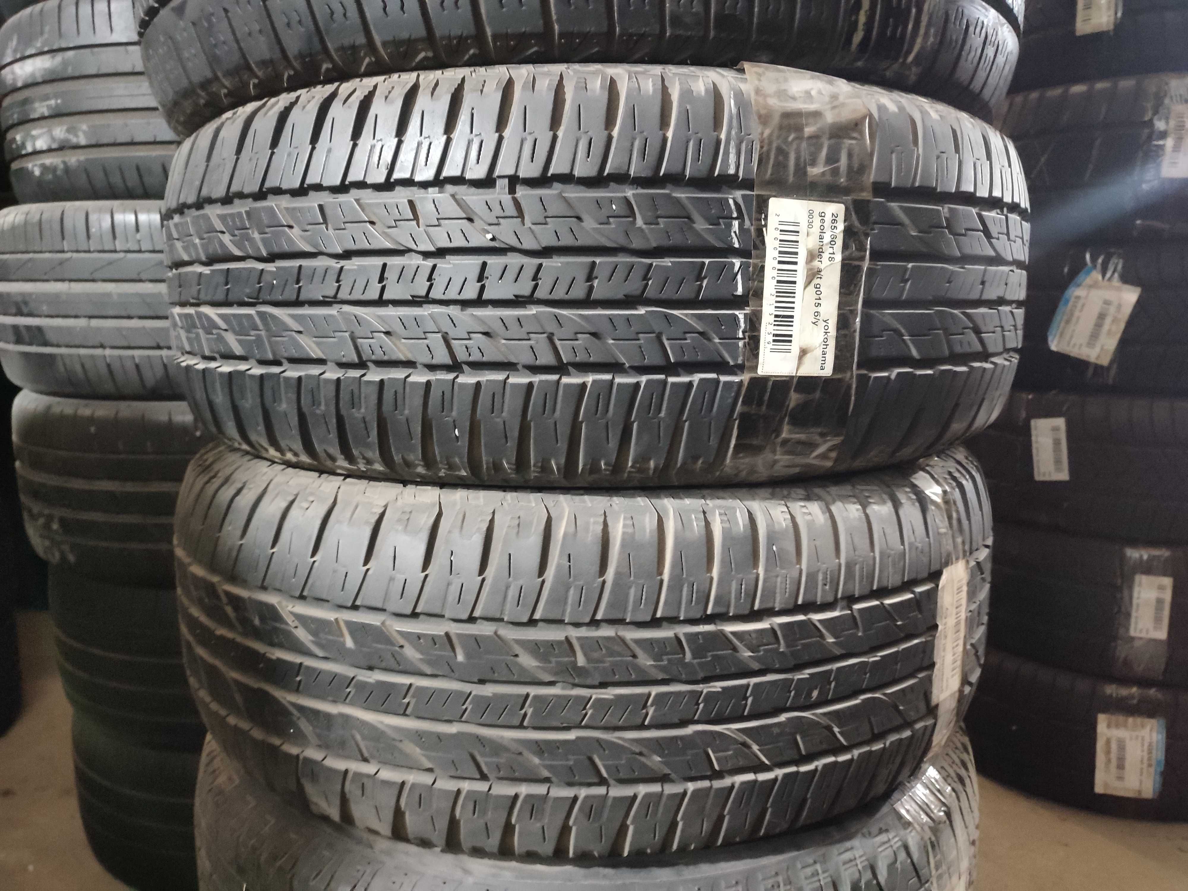 Шины б/у 265/60 r18 Пары