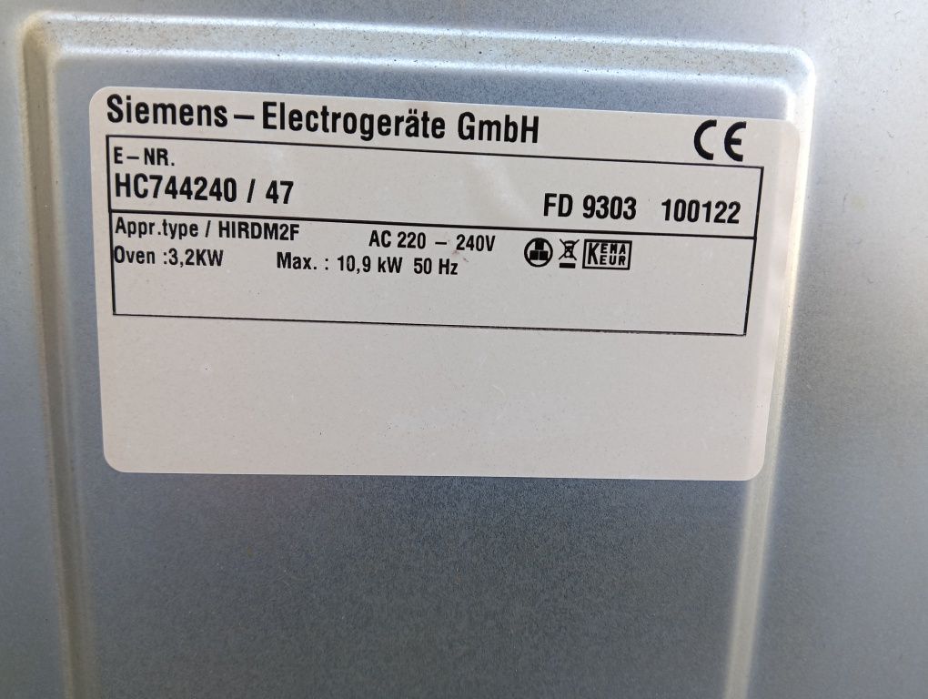 Kuchenka Elektryczna Siemens jak Nowa
