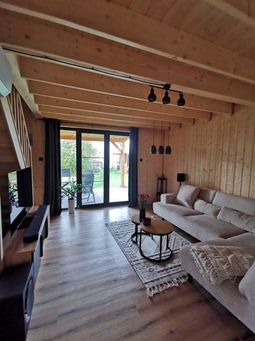 Dom szkieletowy z piękną działką - gotowy do zamieszkania