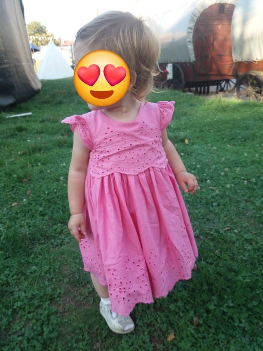 Sukienka różowa 74