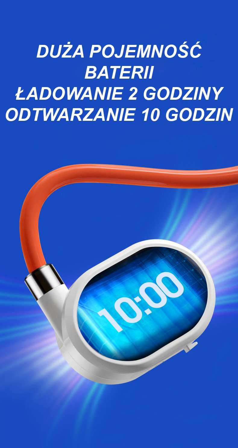 Słuchawki bezprzewodowe nauszne Mobilari z przewodnictwem kostnym