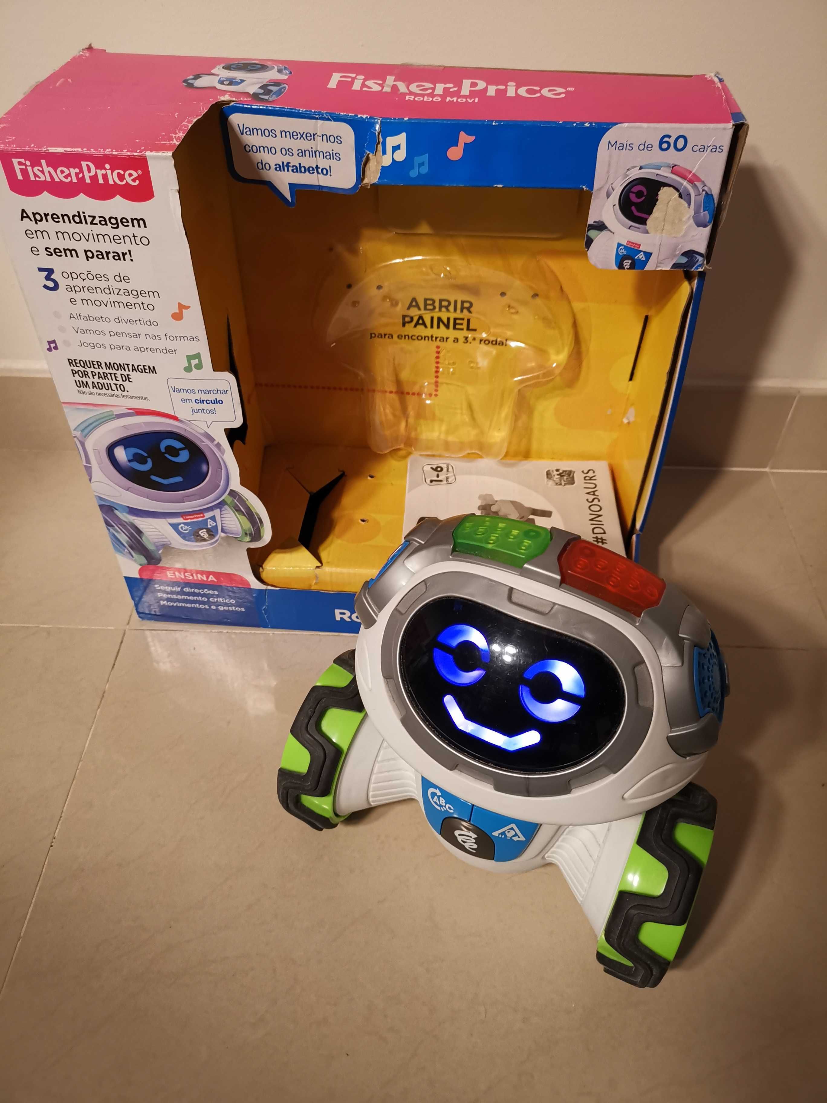 Robô infantil movi - fisher price