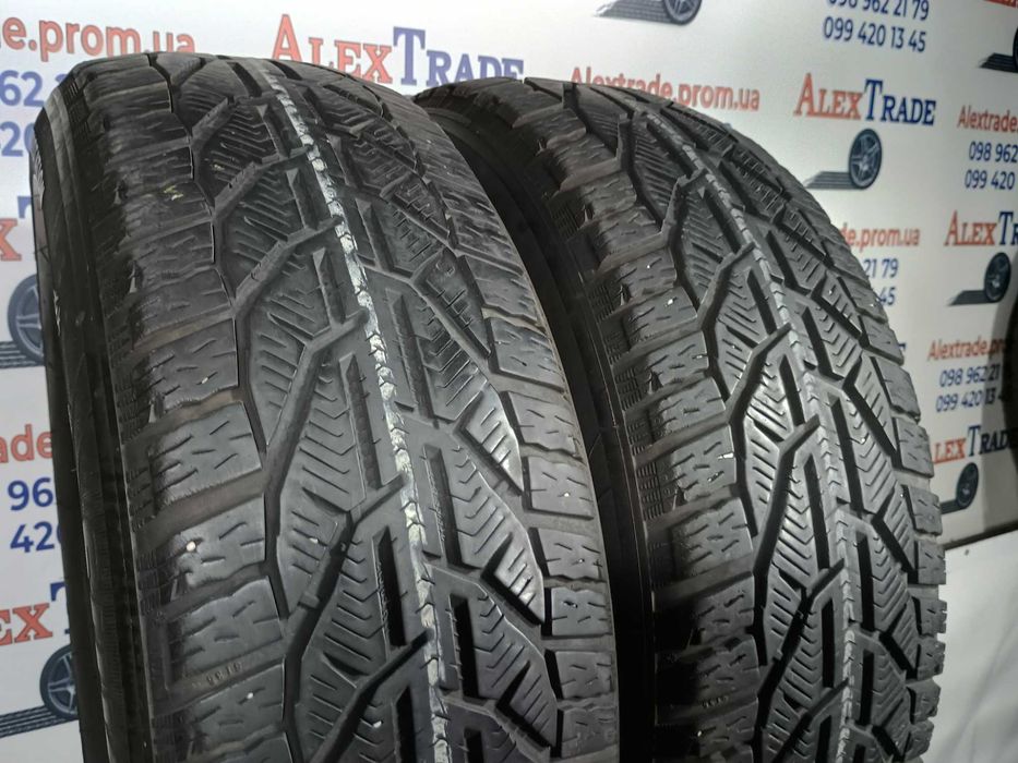 2 шт. 215/65 R17 Sebring Snow SUV зимові шини б/у, 2022 рік, 6 мм