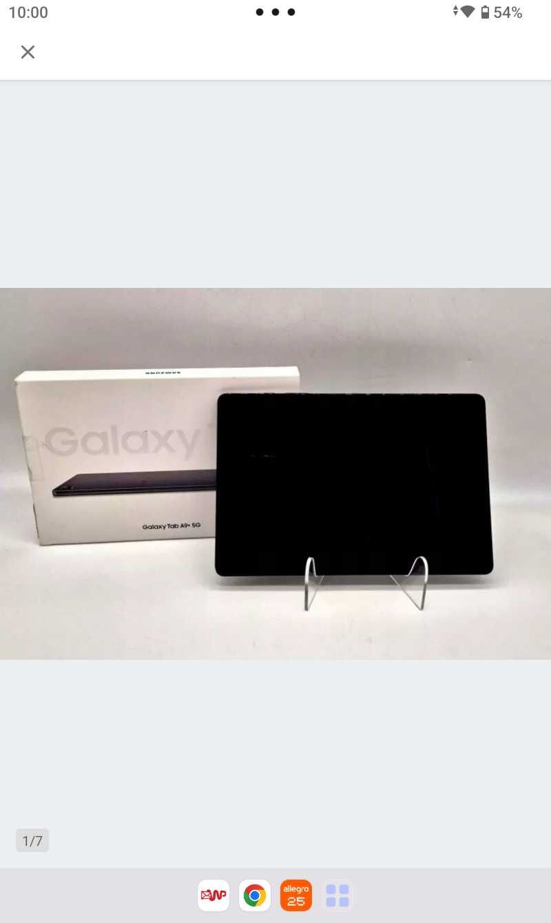 SUPER tablet Samsung A9+ 5G. Gwarancja producenta