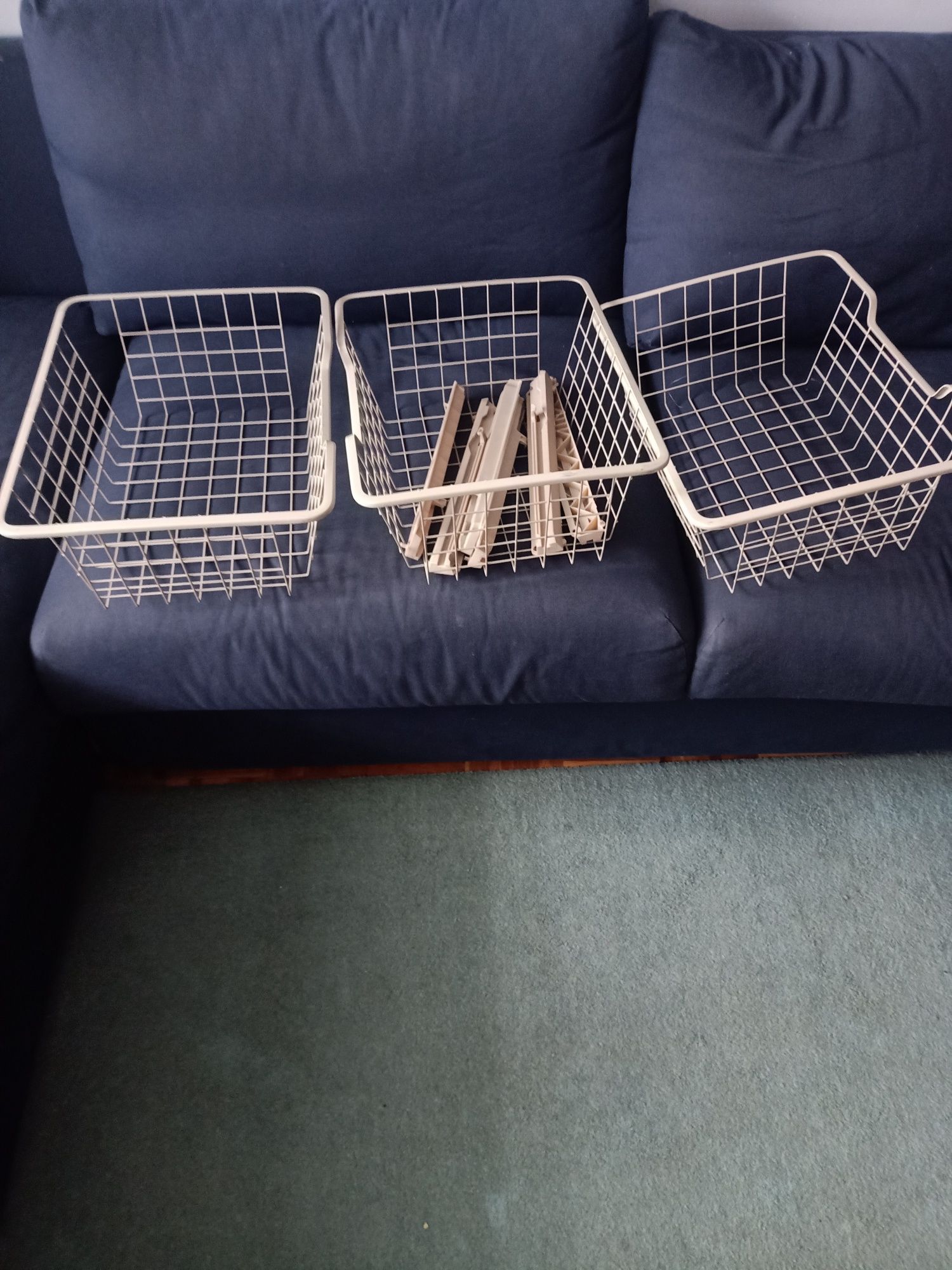 Koszyki z Ikea z prowadnicami