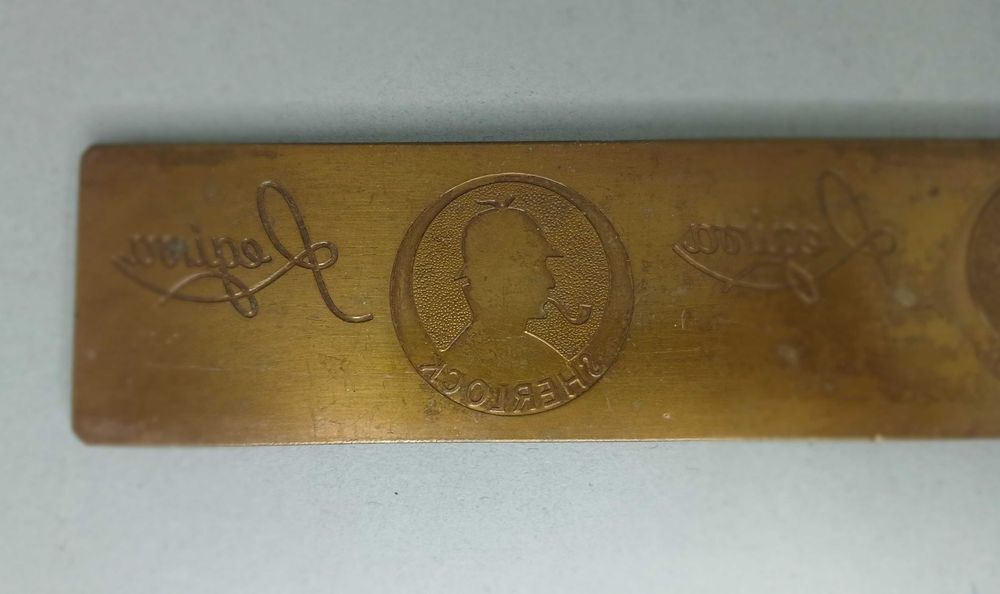 Regina chocolates publicidade barra de cobre para impressão original