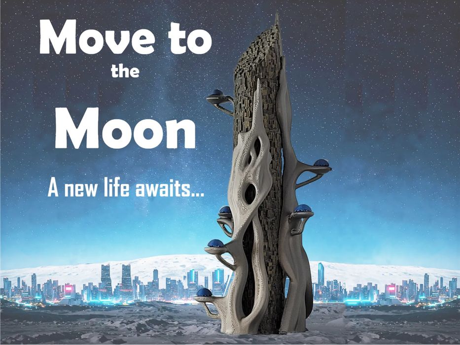 Primeiro Arranha-céus na Lua