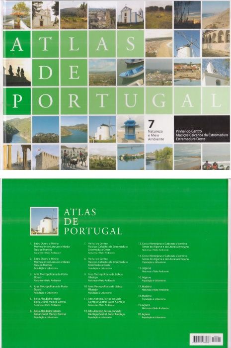 Atlas de Portugal (2008): Natureza e Meio Ambiente/População e Urbanis