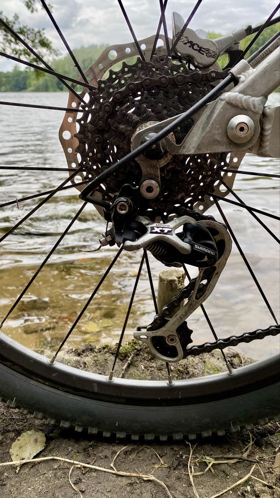 Rower Retro Full MTB Enduro - hydraulika air forks - handmade frame