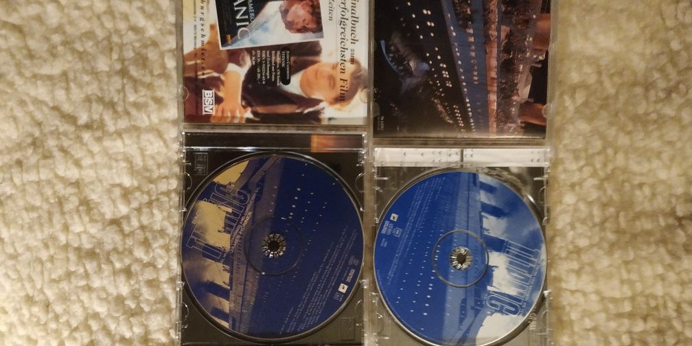 2 oryg płyty CD Titanic soundtrack cena za obie płyty CD