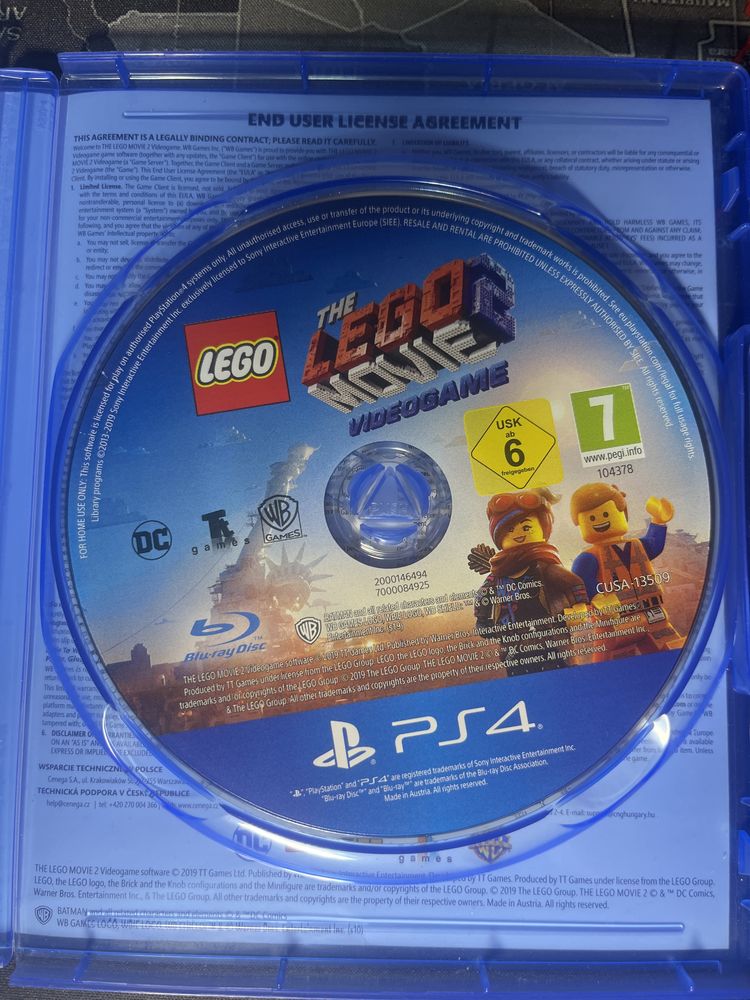 GRA na ps4 i ps5 Lego Przygoda 2