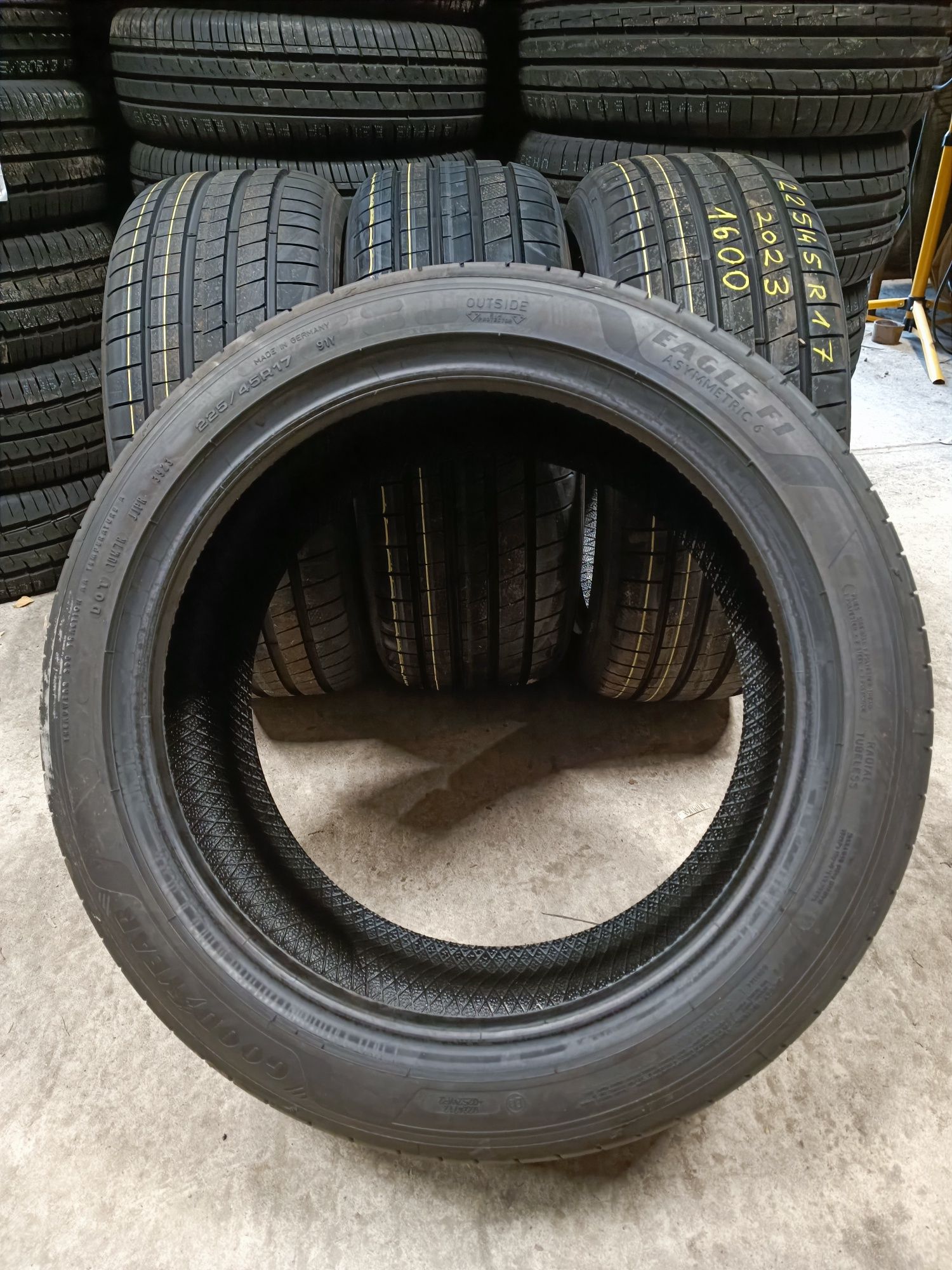 4x225/45 R17 Goodyear Eagle F1 Asymetric 6 Demo letnie