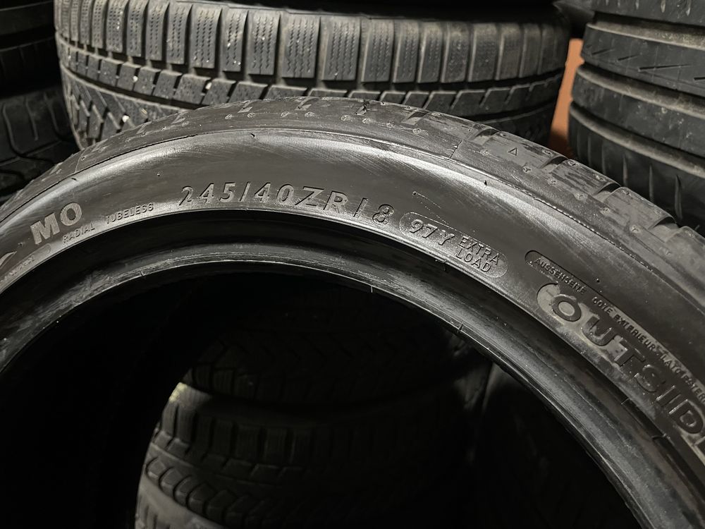 1xDunlop SportMaxxRT 245 40r18., 2018 6.7mm