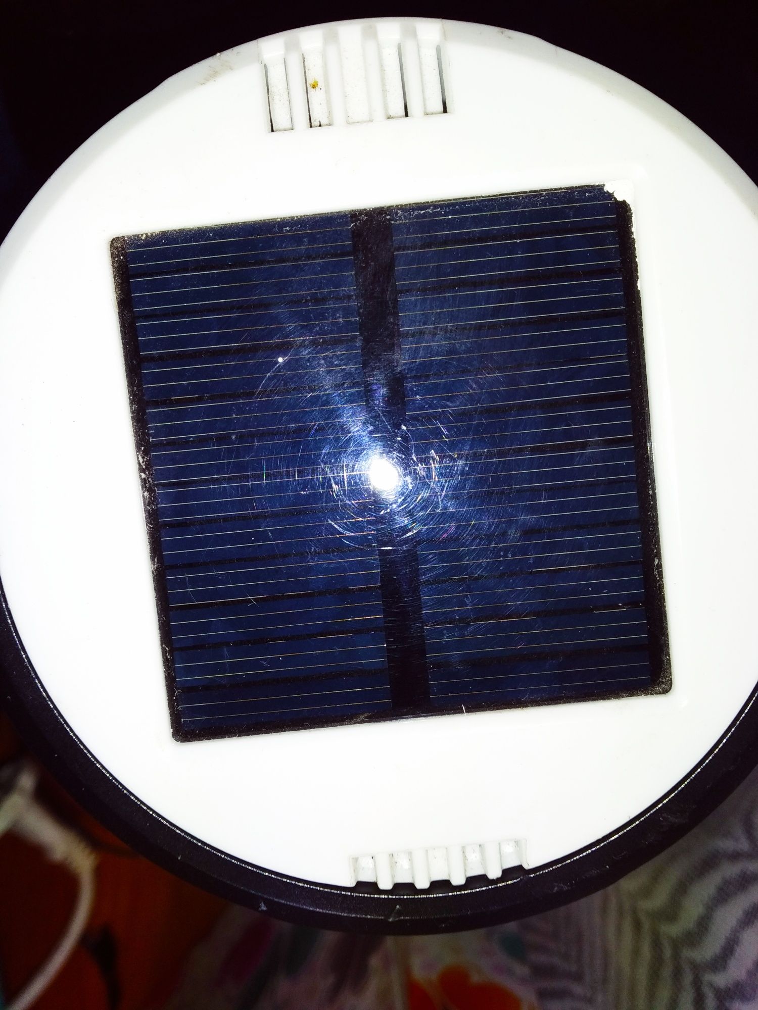 Лампа "HOROZ" светодиодная, аккумуляторная, на солнечной батарее, экон
