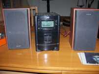 micro-hifi JVC - cds e rádio ok, tape ko
