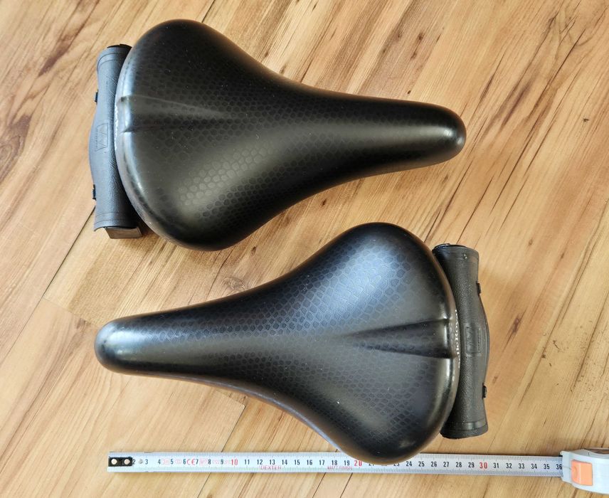 Siodełko rower żelowe z sakwą Selle Royal Made in Italy