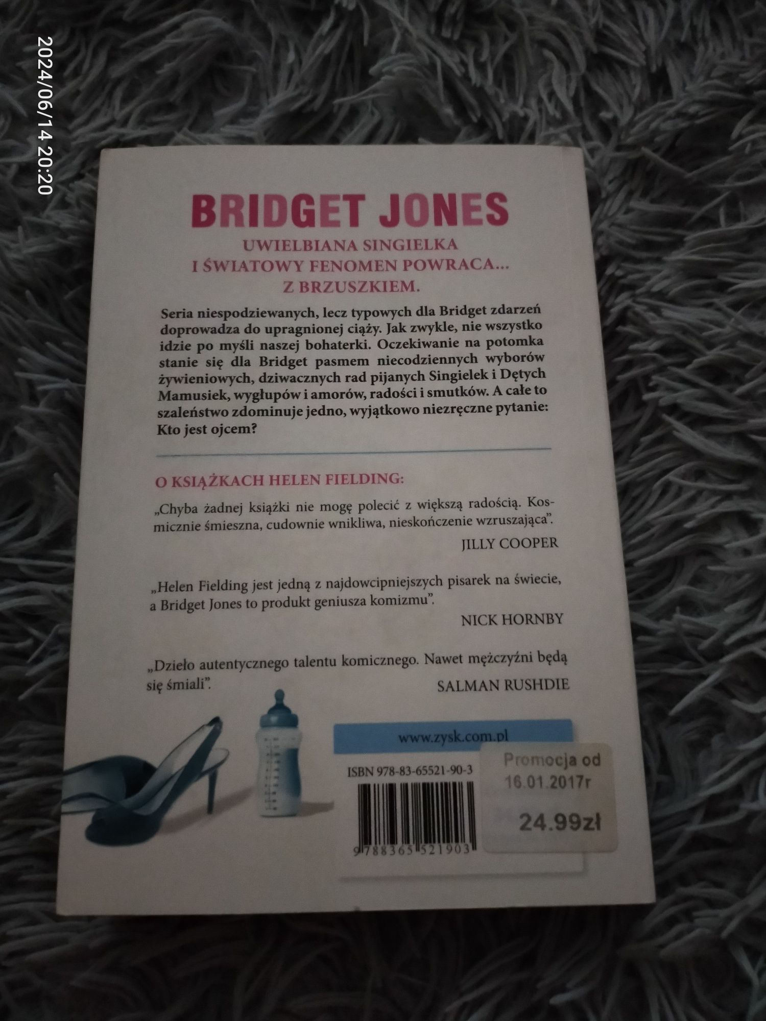 Książka Bridget Jones Dziecko