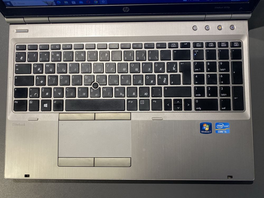 Ноутбук-компʼютер HP EliteBook8570p