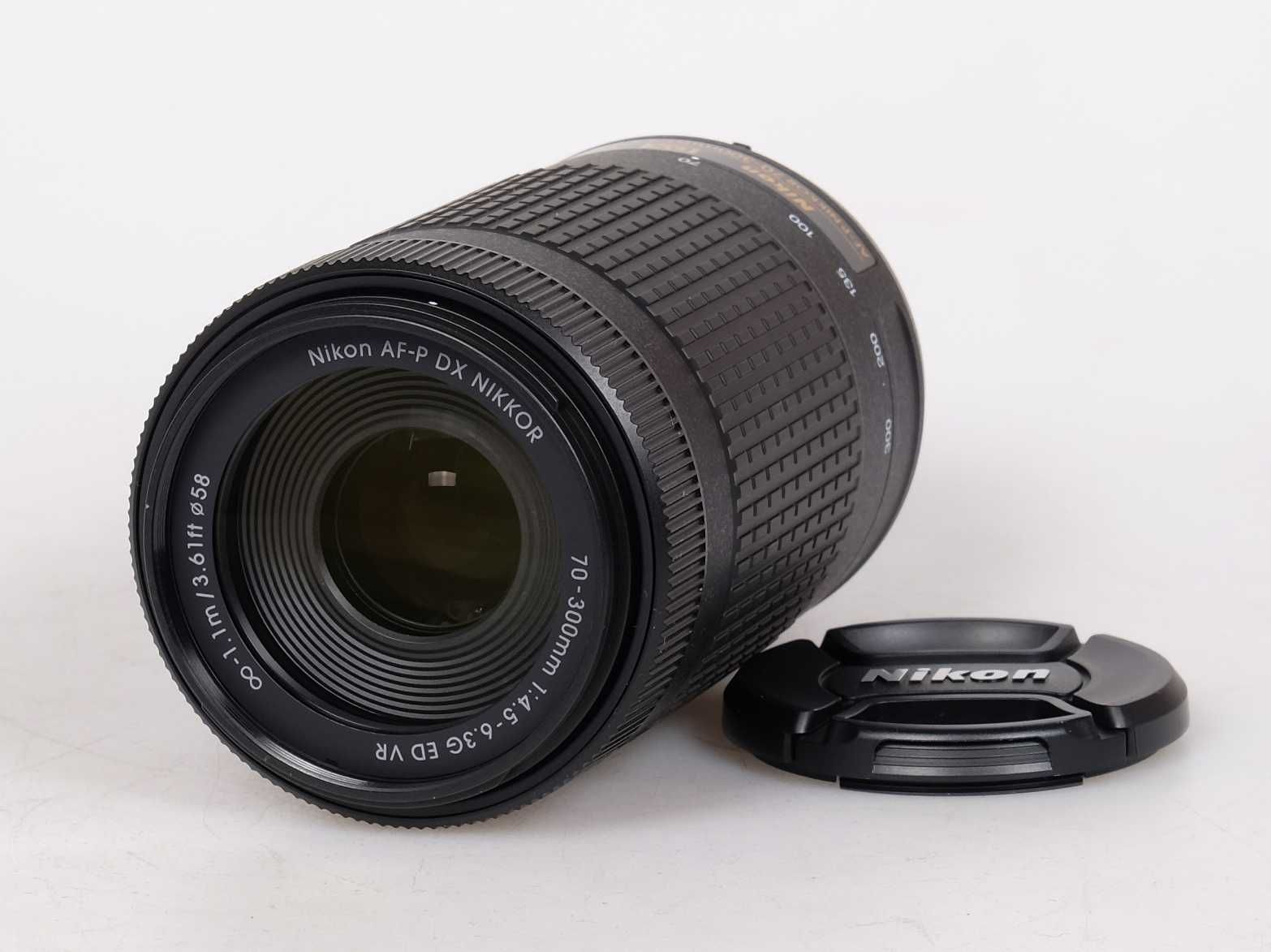 Obiektyw Nikkor 70-300 mm f/4.5-6.3 G ED VR AF-P DX. Nowy. Gwarancja!