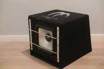 Subwoofer samochodowy + wzmacniacz + kable