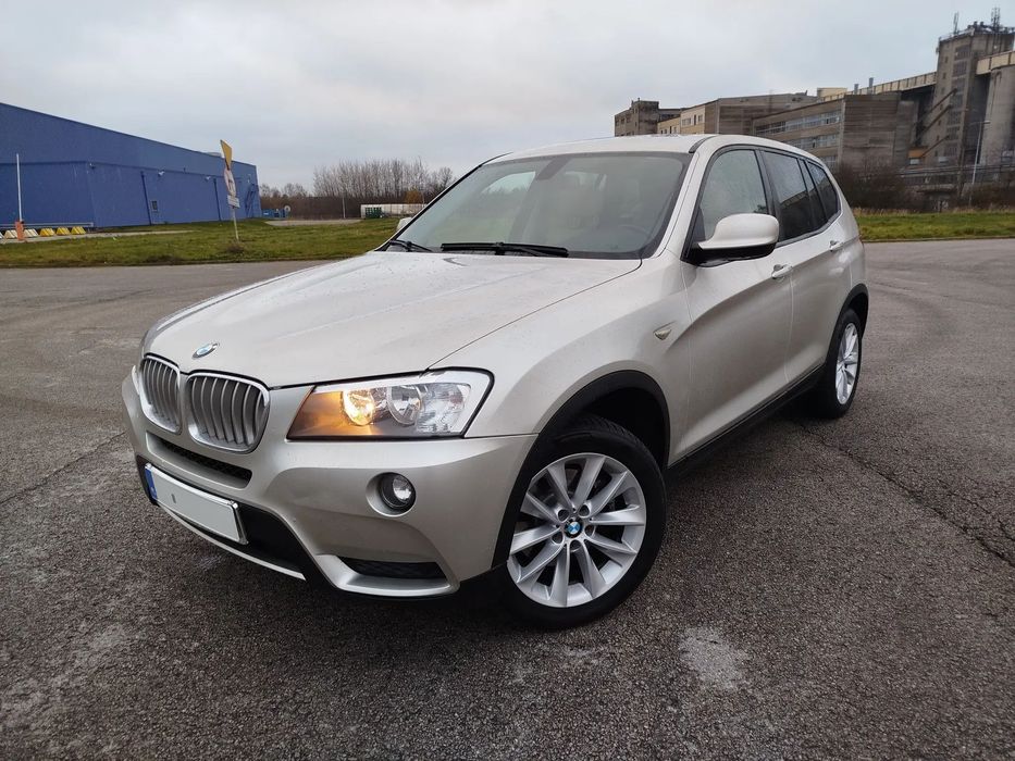 BMW X3 X3 2.0 245KM 1-wszy wł.Duża Navi, kamera 360°, skóry, Xdrive, panorama