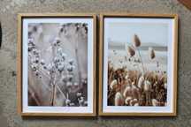 Komplet obrazy 2 sztuki ramki 30 x 40 cm poster store boho