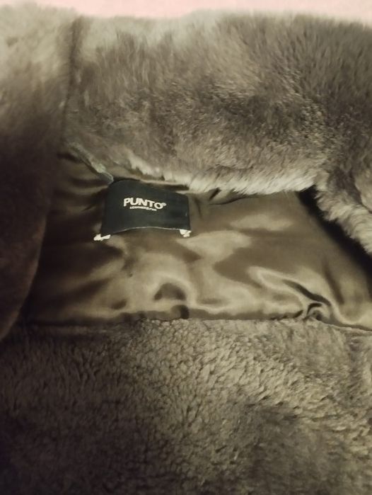 Дубленка італійська комбінована натуральна Punto.