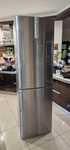 Lodówka z zamrażarnikiem Bosch KGN39AI20 inox srebrna 200cm uszkodzona