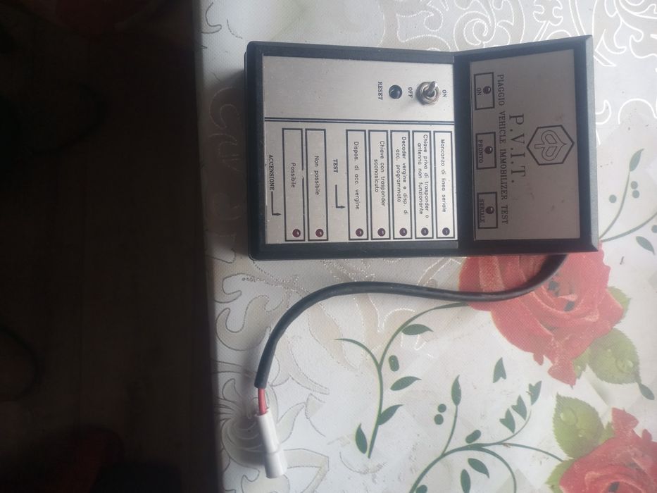 Urządzenie Diagnostyczne Tester Piaggio immobiliser