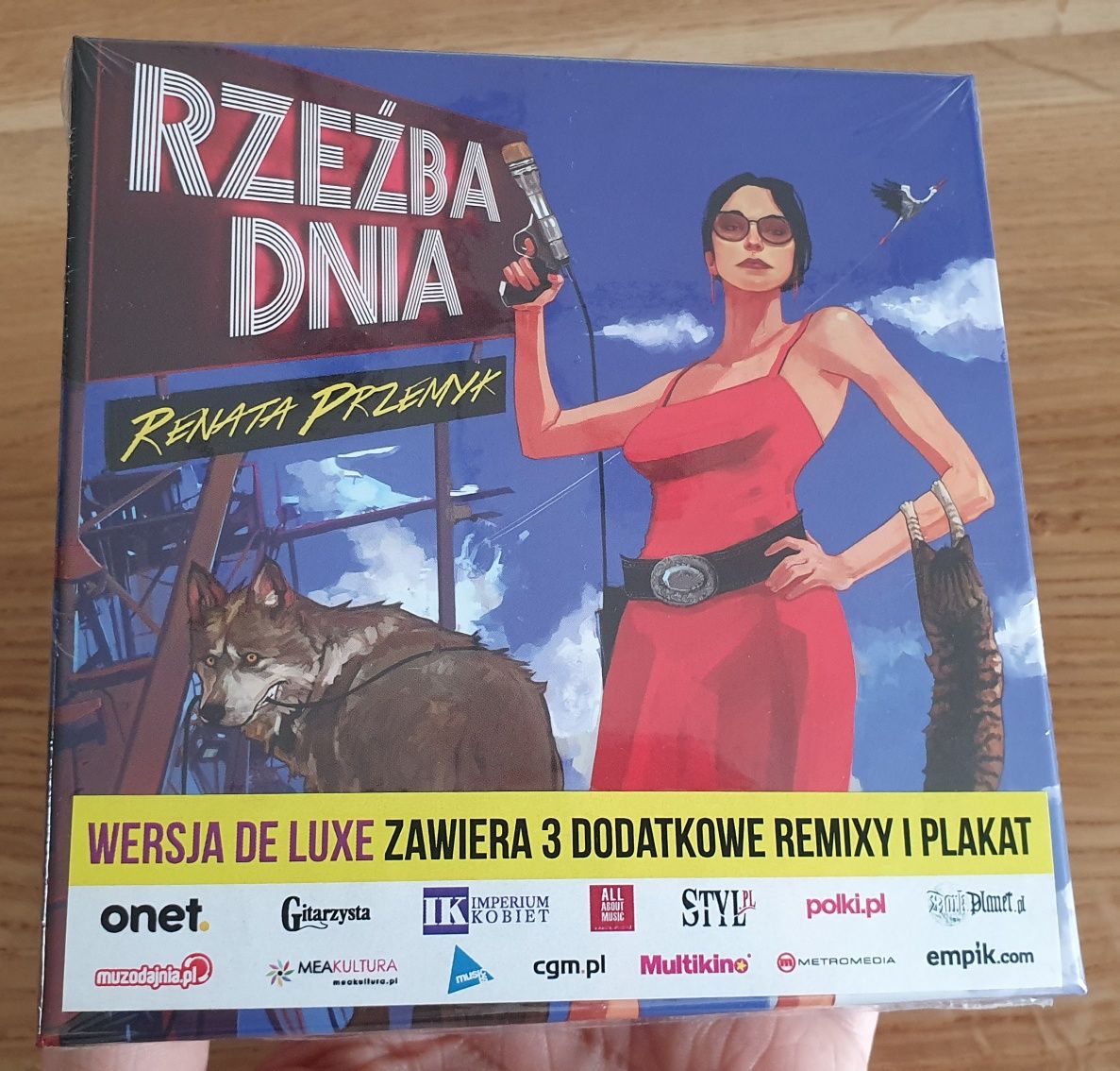 Renata Przemyk - Rzeźba dnia CD Wersja Deluxe (nowa, w folii)