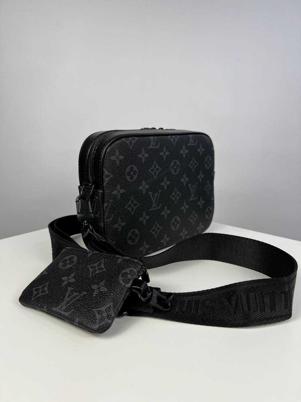 Сумка через плечо Louis Vuitton мессенджер, барсетка Луи Витон LV