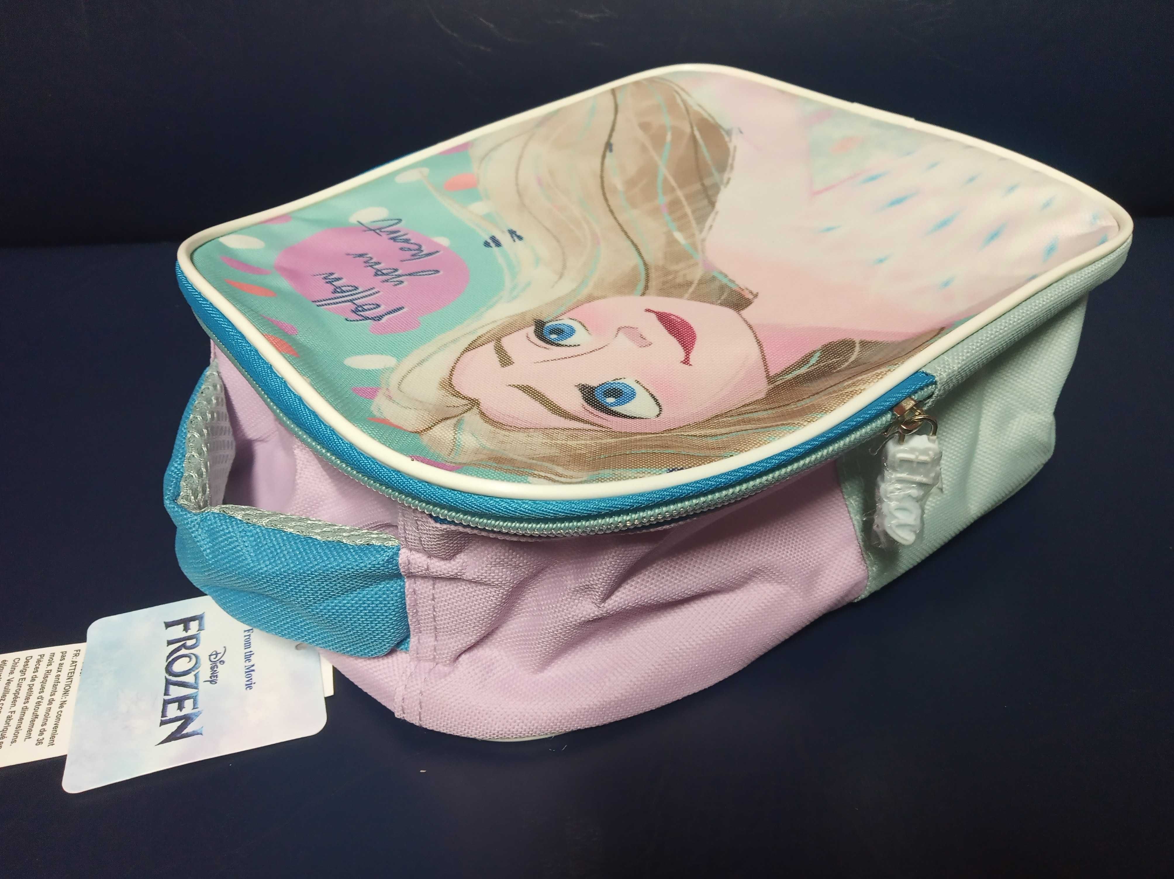 Mochila + Gorro Frozen Disney Criança