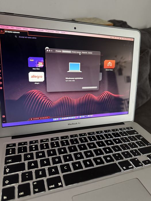 MacBook Air 13 2015 r zamiana za ipada