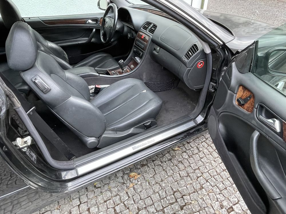interior mercedes clk w208