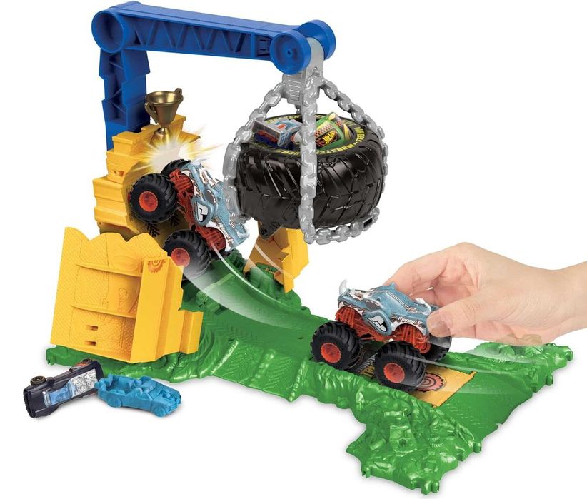 Набір Хот Вілс Hot Wheels Monster Truck Arena Smashers Rhinomite's