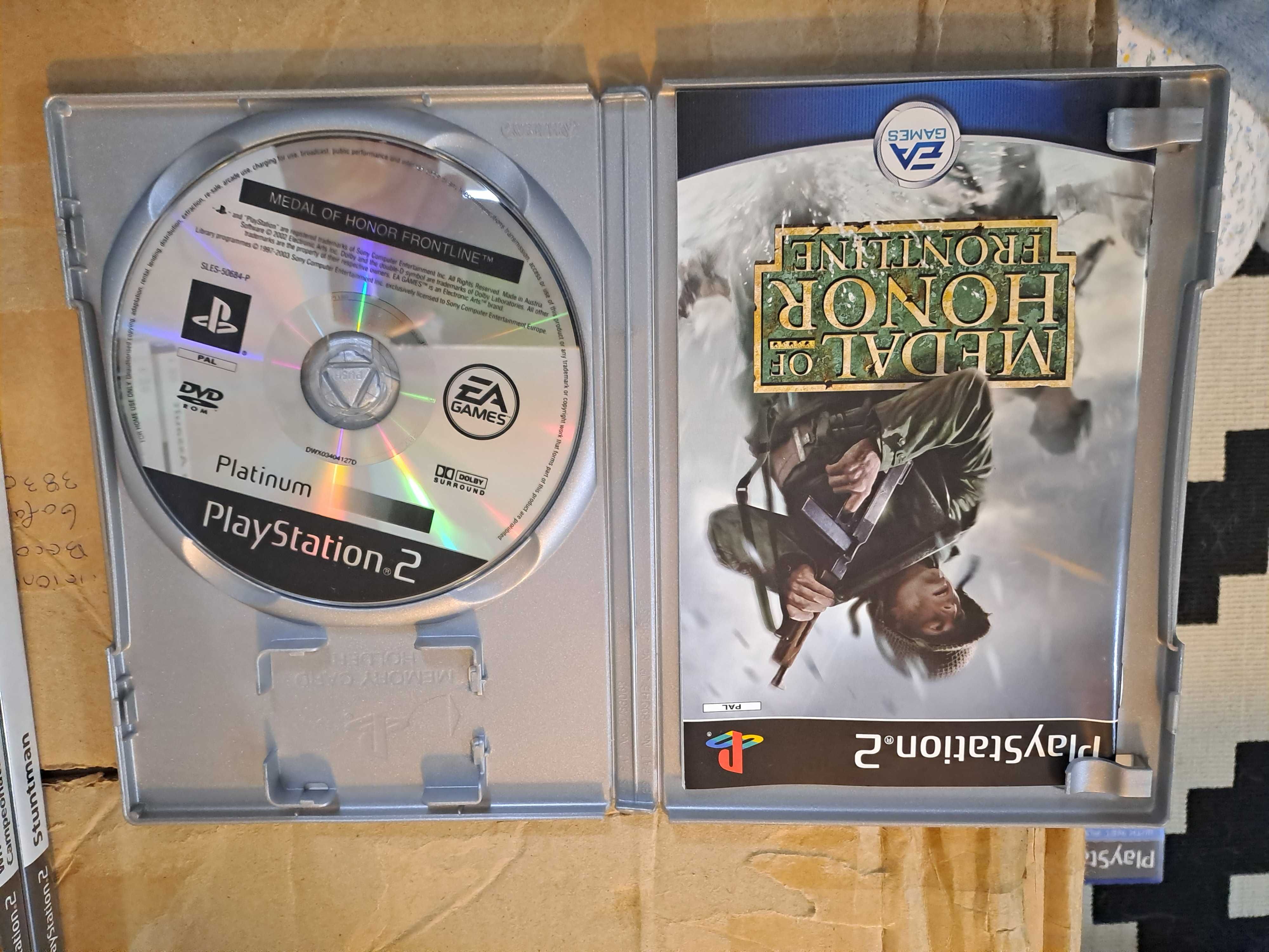 Jogo Playstation 2 "Medal of Honor: Frontline"