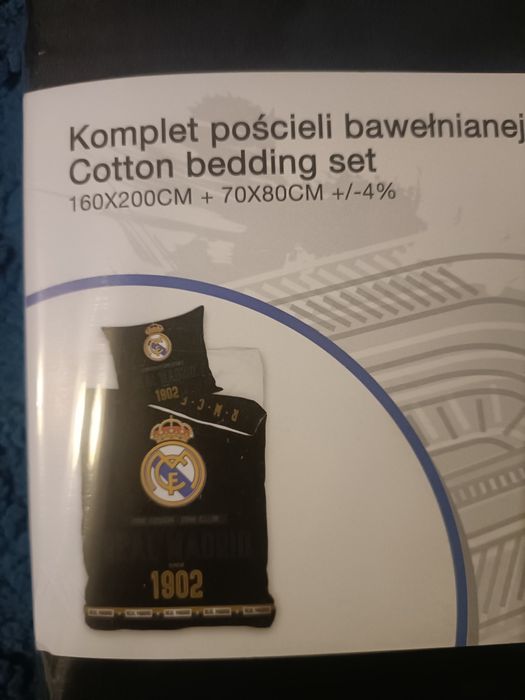 Komplet pościeli Real Madryt
