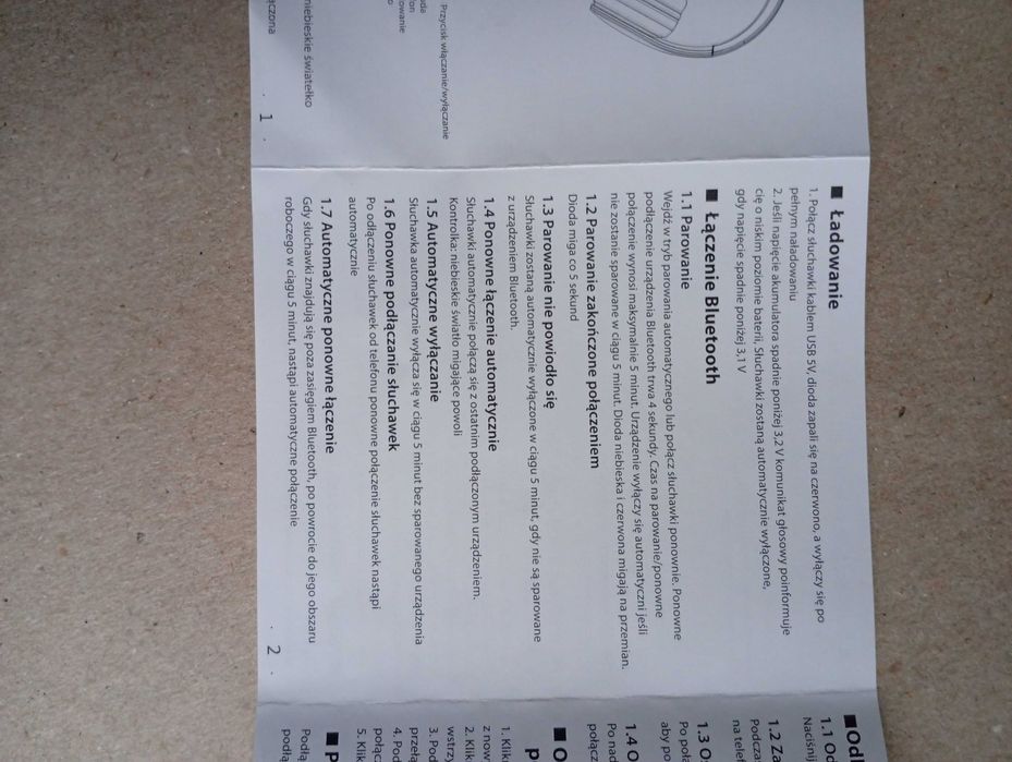 Słuchawki bezprzewodowe