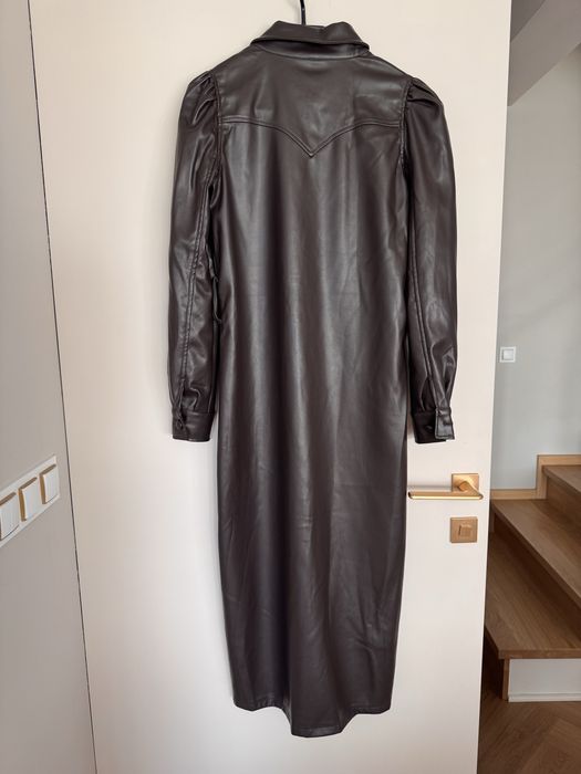 Sukienka w kolorze ciemnej czekolady Nowa z metką Reserved rozmiar M