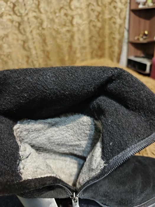 Зимові замшеві чоботи