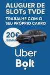 Aluguer de Slots TVDE, UBER/BOLT