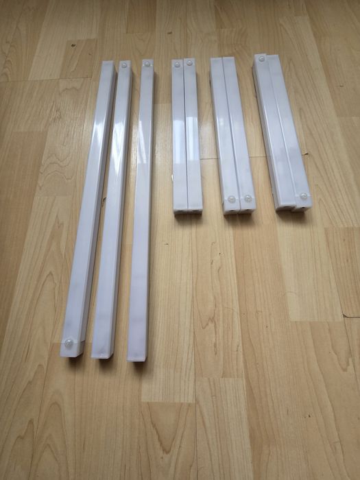 Lampki z sensorem ruchu 50cm i 30cm łącznie 9szt