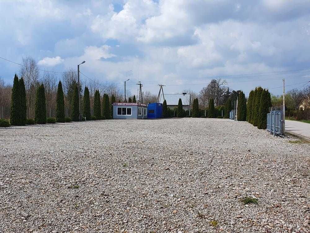 ogrodzony utwardzony plac z pozwoleniem na budowę UL SUCHARSKIEGO 357