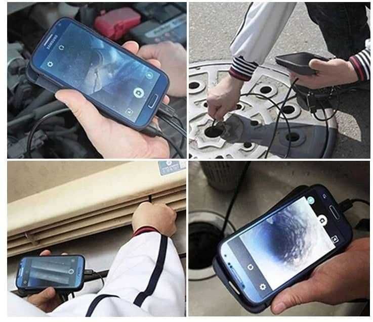 câmera endoscópica