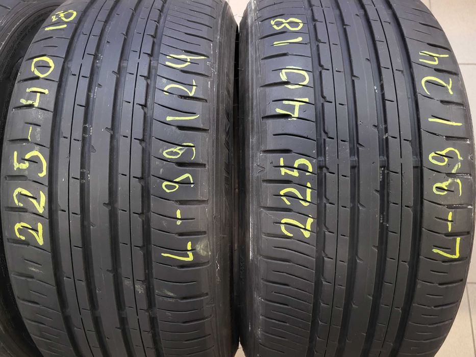 225/40r18 92W (L99/24)007 2szt 6/7mm Ziex ZE914B FALKEN 2019r LETNIE