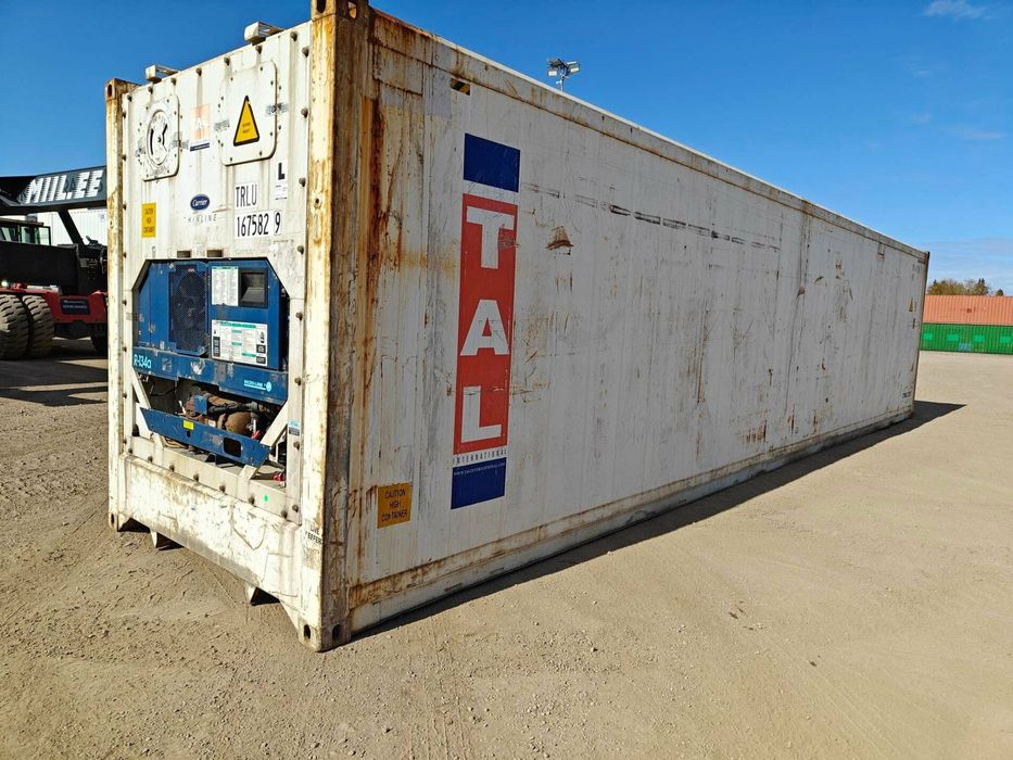 Kontener morski magazynowy 40HC RF izolowany [Izoterma]