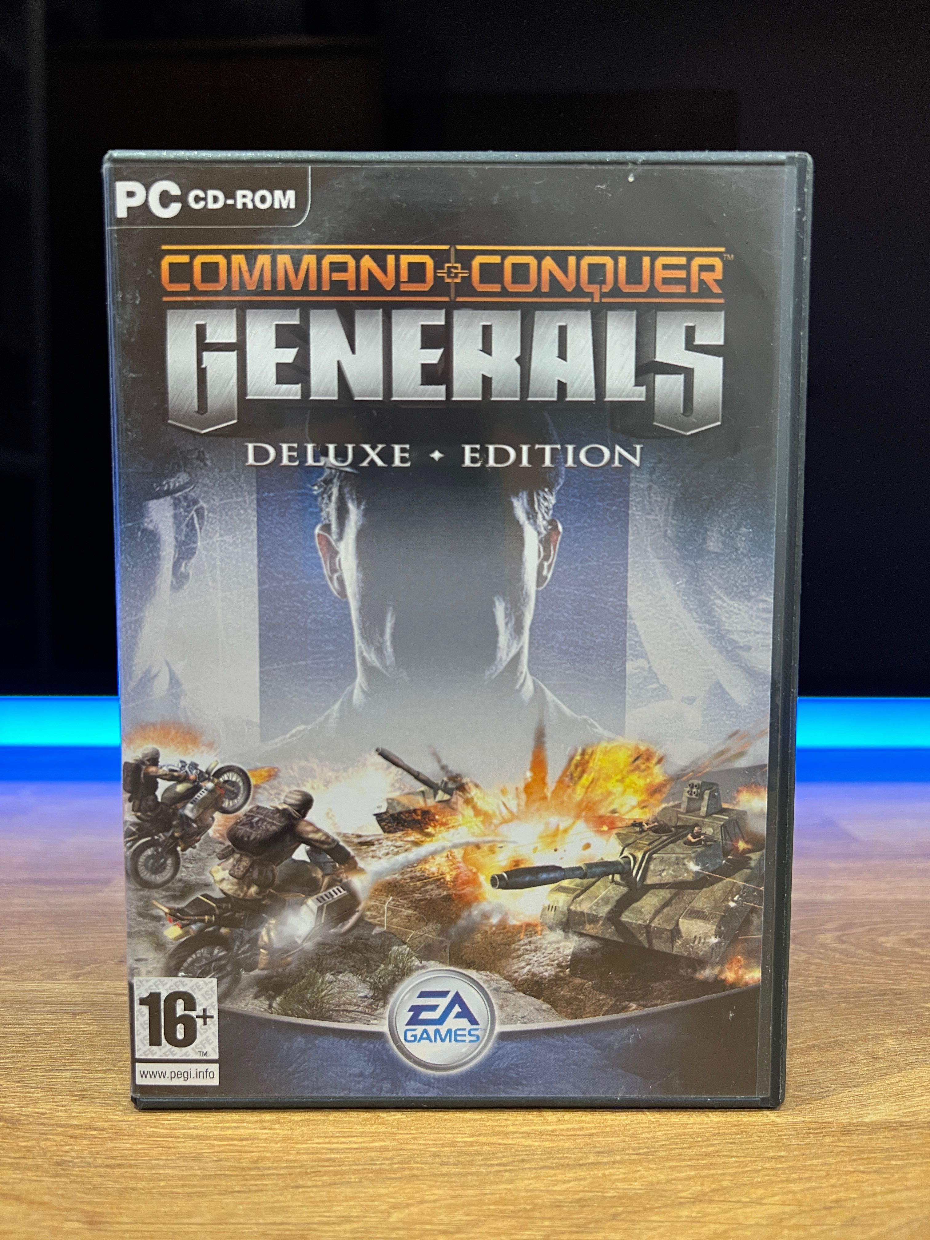 C&C Generals Deluxe Edition (PC EU 2003) kompletne wydanie EA