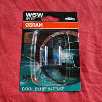 Żarówki pozycyjne W5W OSRAM 4000K Cool Blue Intense mocne nowe