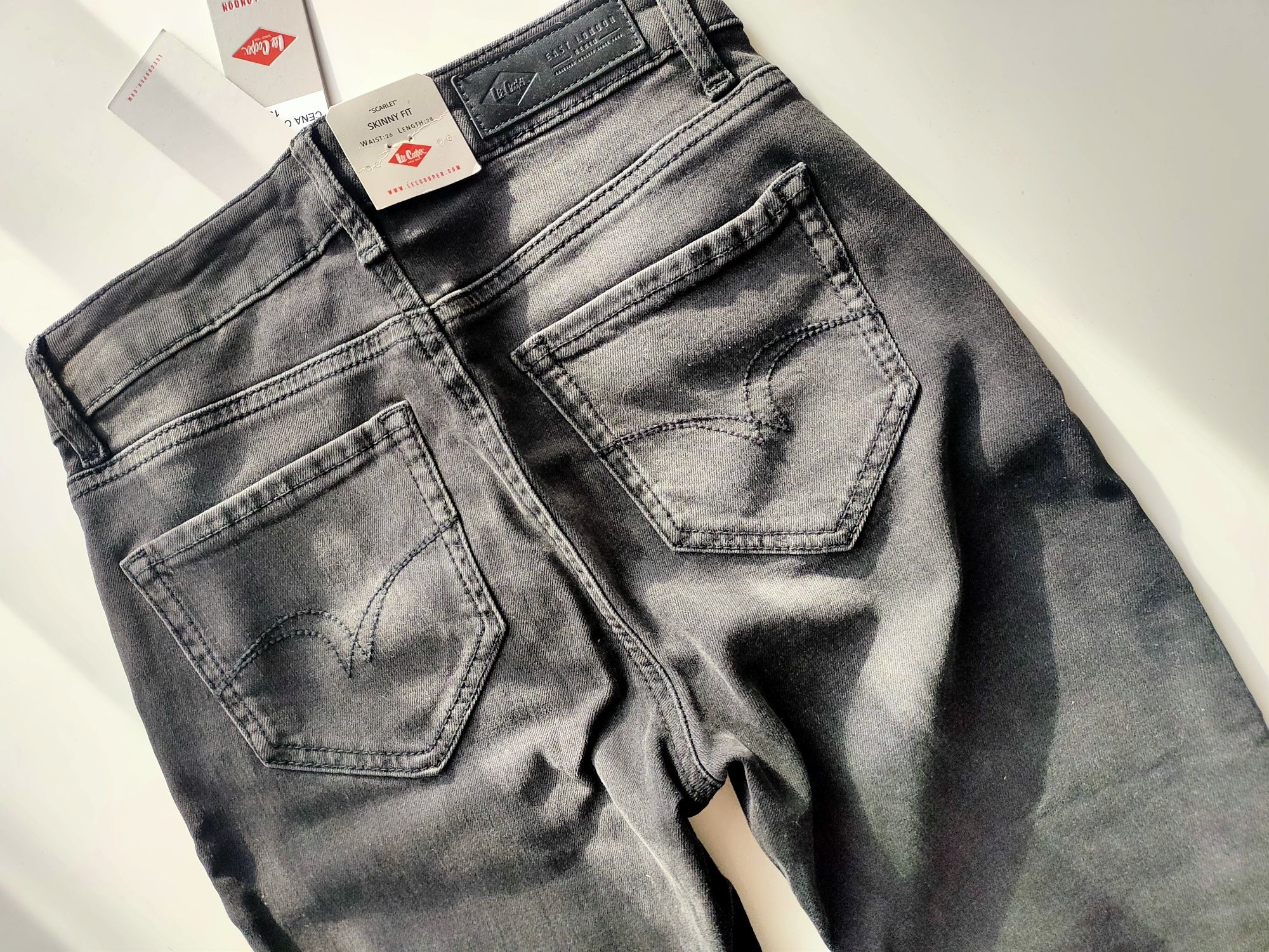 Jeansy skinny fit Lee Cooper NOWE